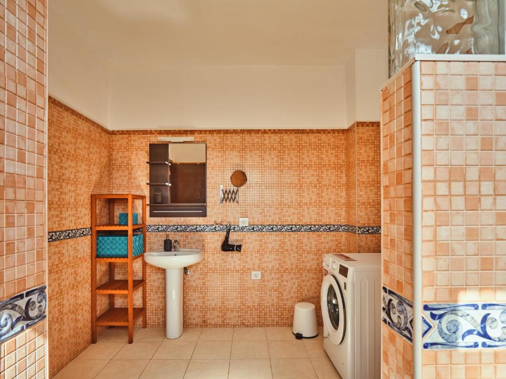 Koupelna v ubytování Playa Marina Eco Beach Villa