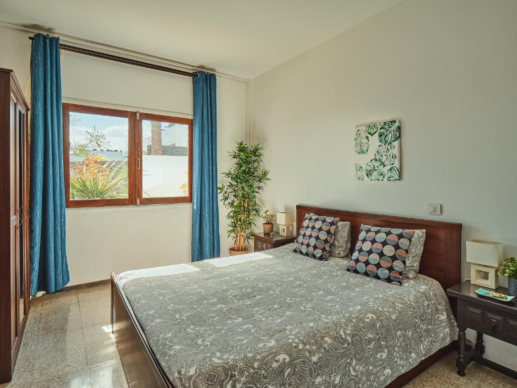 Postel nebo postele na pokoji v ubytování Playa Marina Eco Beach Villa