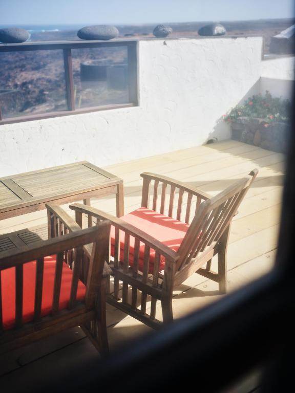 Balkón nebo terasa v ubytování Playa Marina Eco Beach Villa