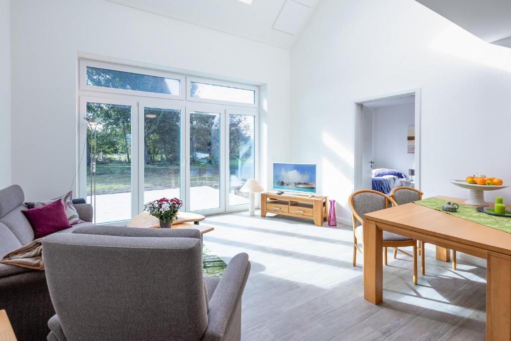 Χώρος καθιστικού στο Bi uns to Hus