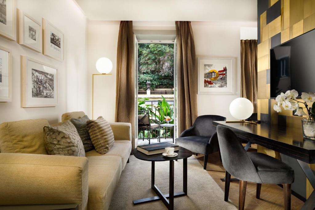 Część wypoczynkowa w obiekcie Margutta 19 - Small Luxury Hotels of the World