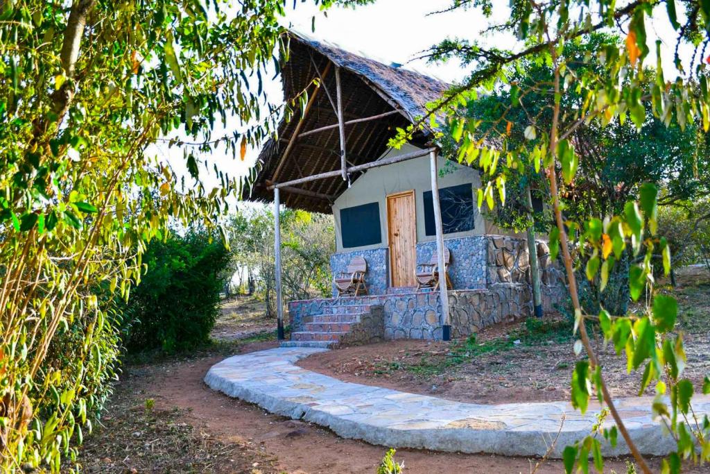 Zahrada ubytování Orng'atuny Mara King Camp