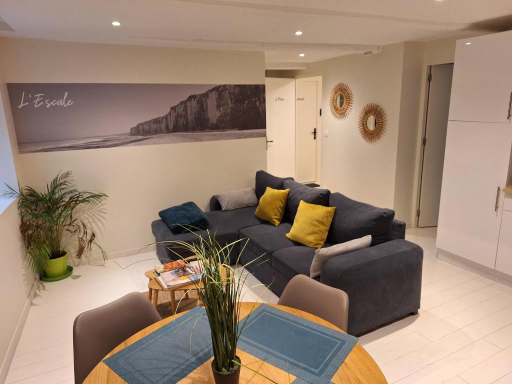 Posedenie v ubytovaní APPARTEMENT LE PHARE AU PIED DU PORT