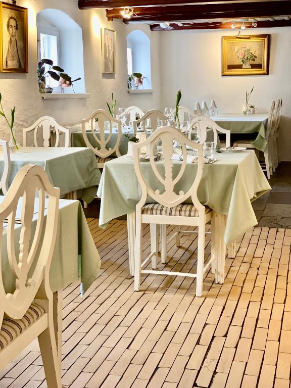 Posezení v ubytování Brødremenighedens Hotel