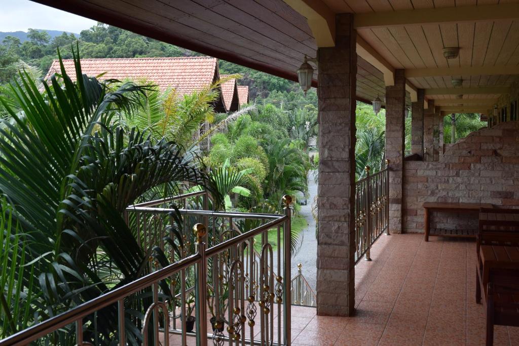 Balkón nebo terasa v ubytování Sofia Garden Resort