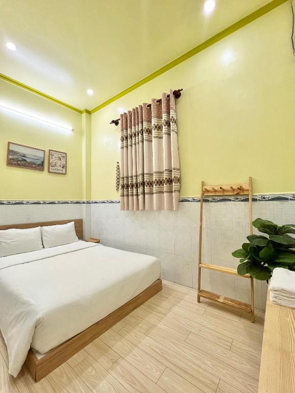 Postel nebo postele na pokoji v ubytování ARYE guest house