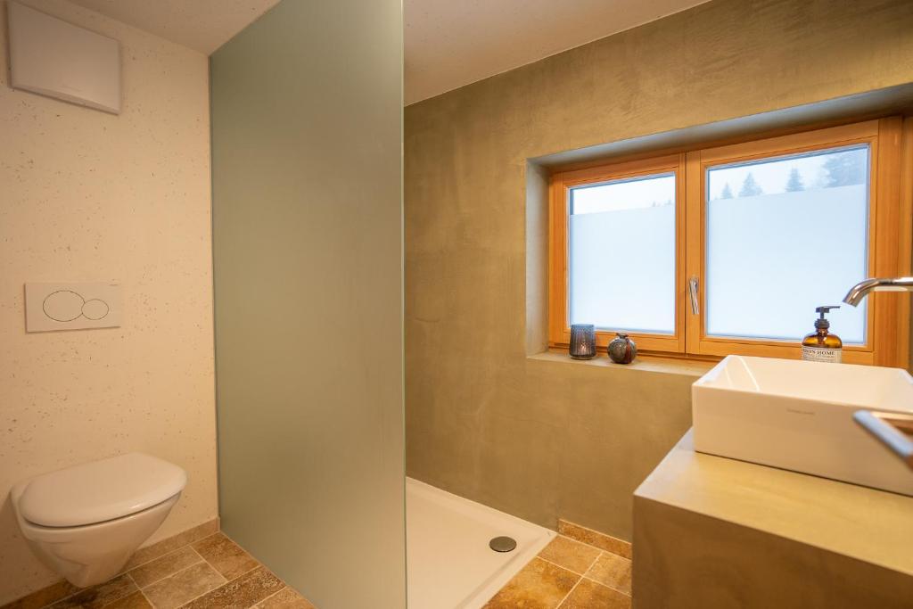 Vonios kambarys apgyvendinimo įstaigoje Chalet Frederik