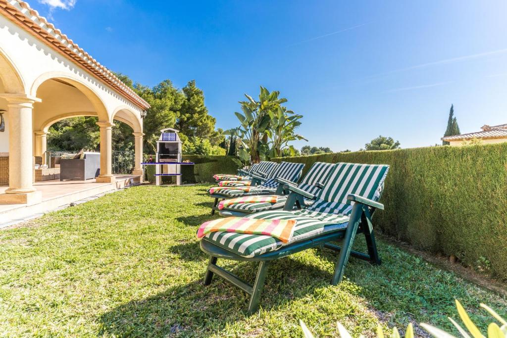 Zahrada ubytování Villa San Andres