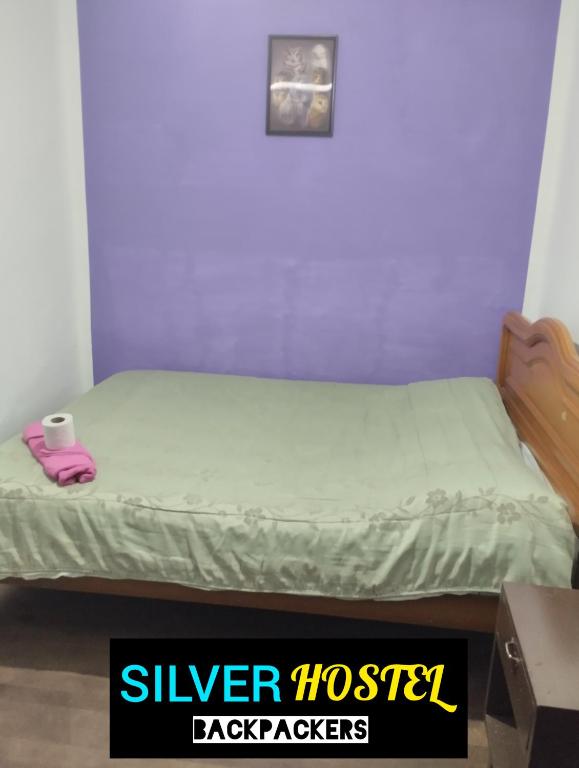 מיטה או מיטות בחדר ב-SILVER HOSTEL