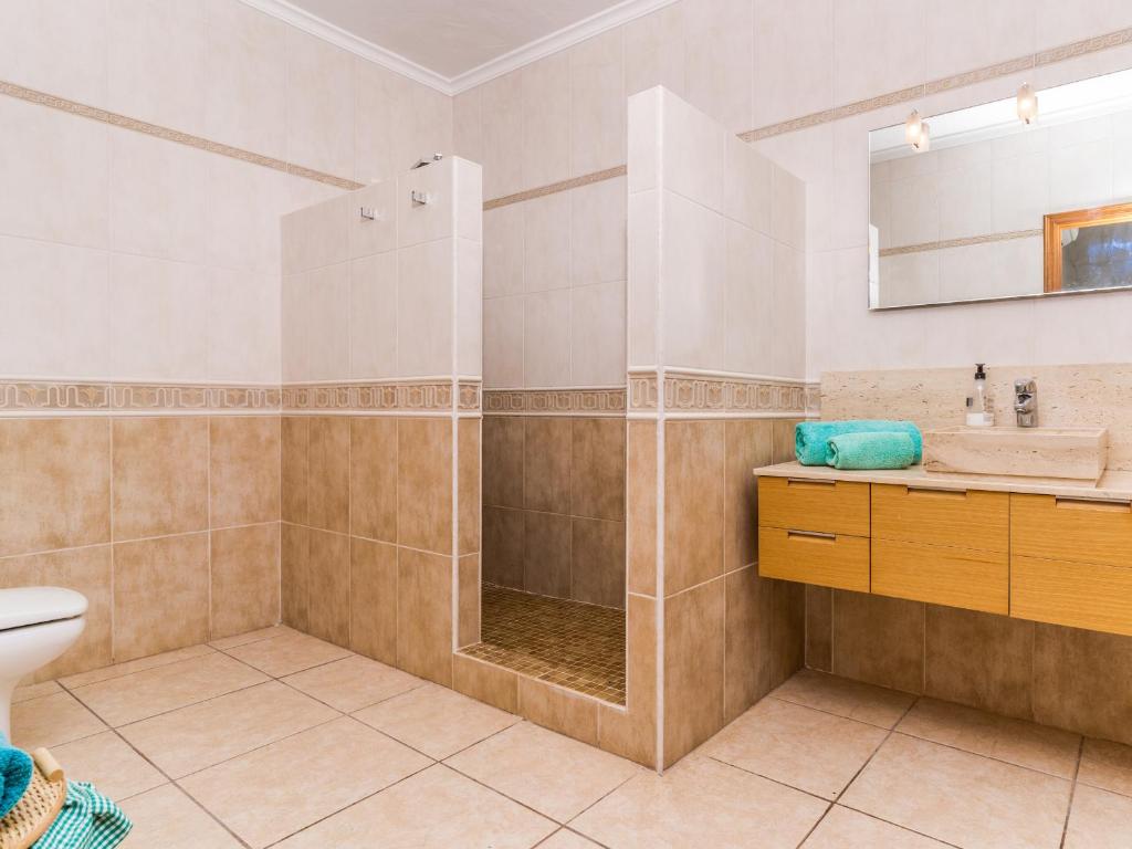 Koupelna v ubytování Villa San Andres