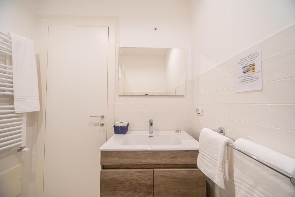 Koupelna v ubytování HAPPYROOMS