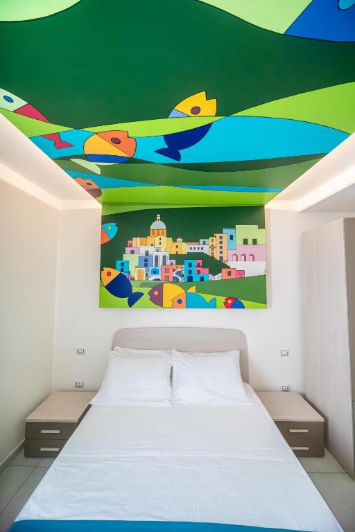 Postel nebo postele na pokoji v ubytování HAPPYROOMS
