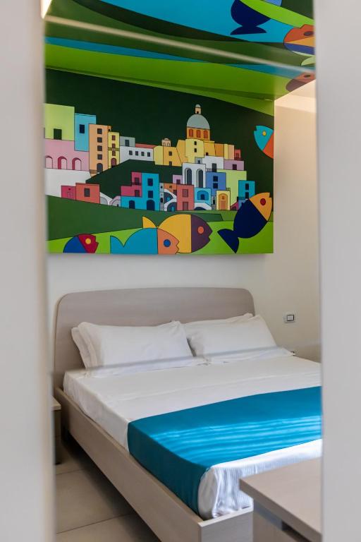 Postel nebo postele na pokoji v ubytování HAPPYROOMS