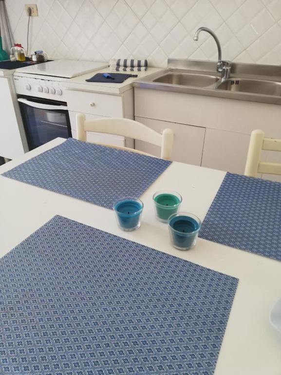 A kitchen or kitchenette at Residence Le Villette
