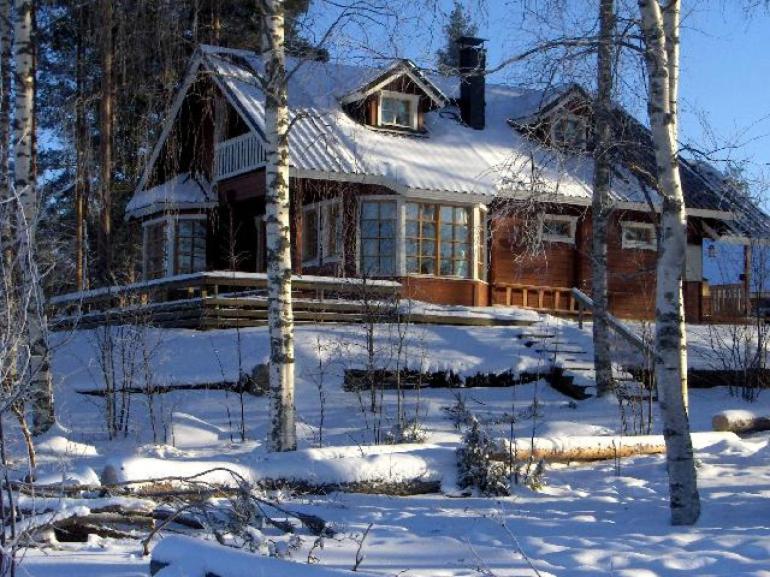 Lomaniemi Mäntylä Tahkovuori semasa musim sejuk