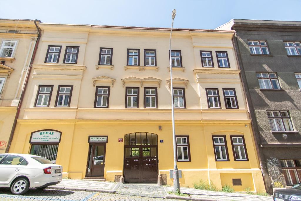 Budova, kde se ubytování v soukromí nachází