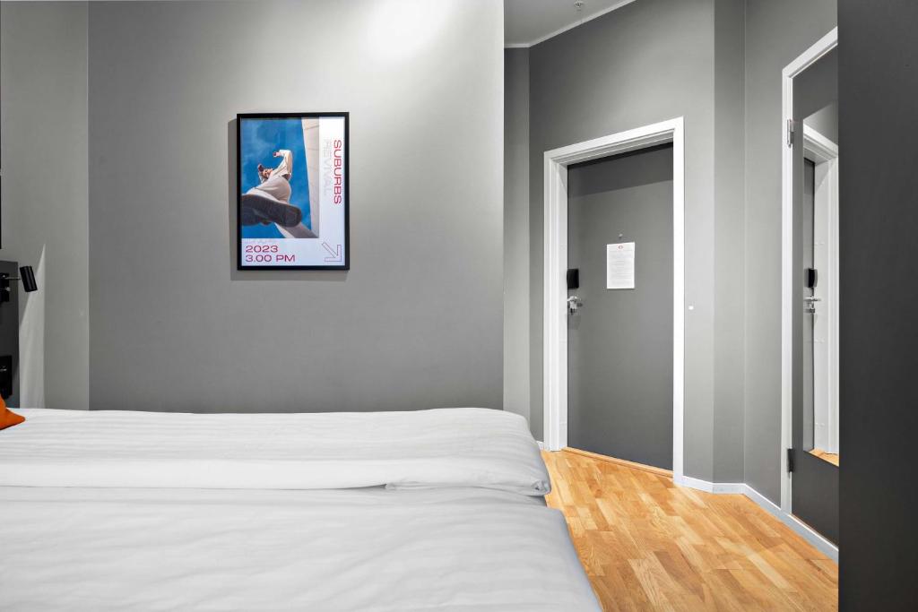 Postel nebo postele na pokoji v ubytování Aiden by Best Western Stockholm City