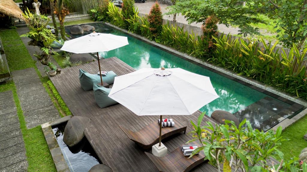 Zahrada ubytování Kandarpa Ubud CHSE Certified