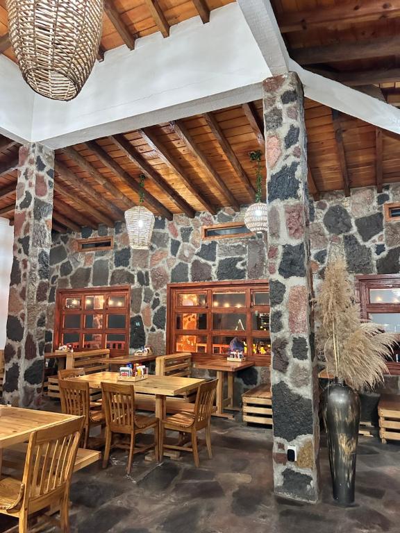 Restaurace v ubytování Los Azufres Spa Natural
