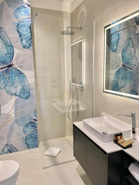 Koupelna v ubytování Domo Apuliae Aparthotel