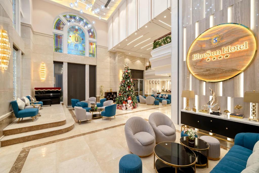 Istumisnurk majutusasutuses BlueSun Danang Beach Hotel