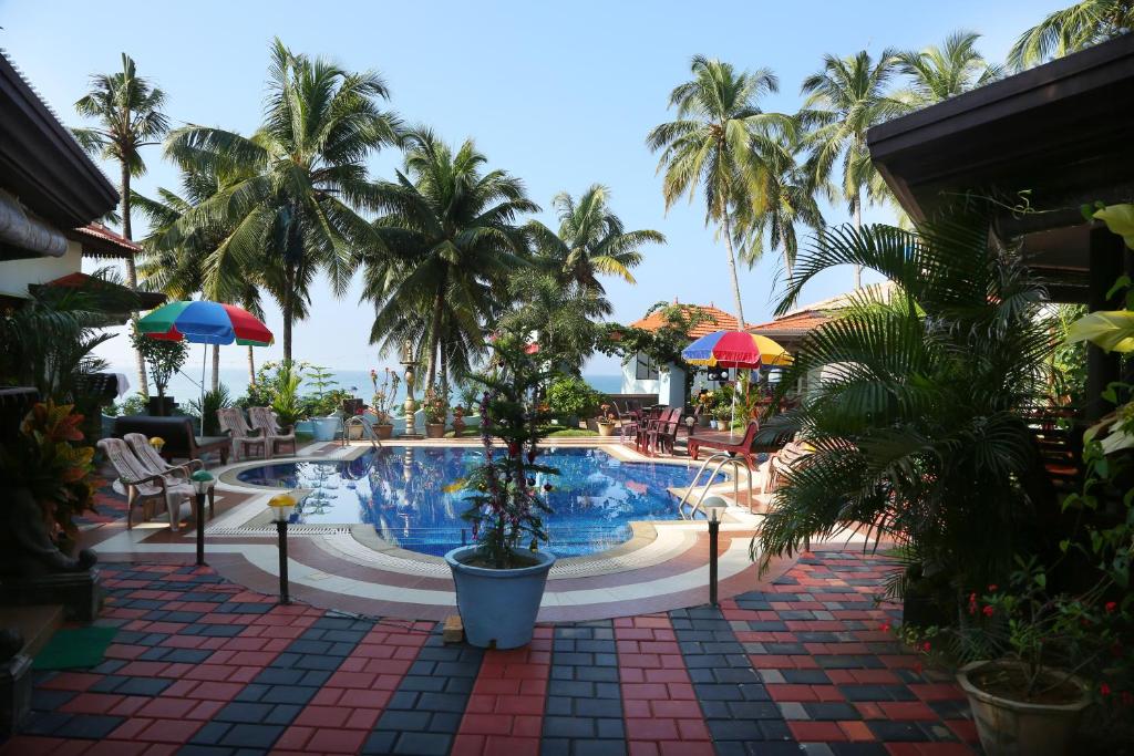 Bazén v ubytování Samsara Harmony Beach Resort nebo v jeho okolí