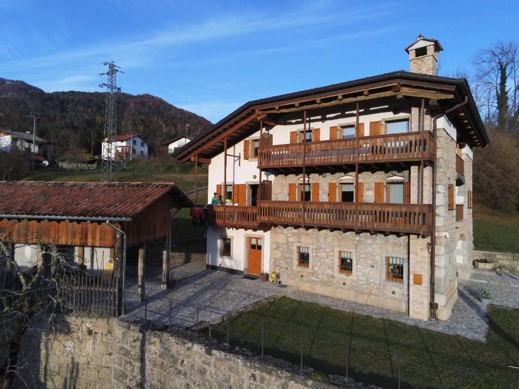 Budova, kde se bed and breakfast nachází