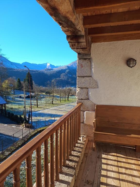Nespecifikovaný výhled na hory nebo výhled na hory při pohledu z bed and breakfast