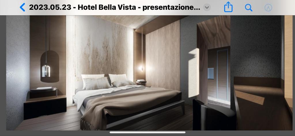 Postel nebo postele na pokoji v ubytování rest bellavista