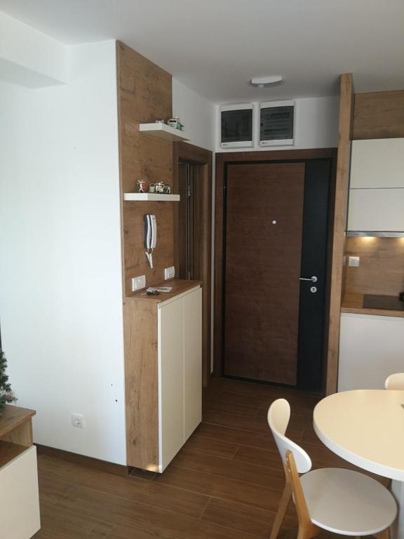 Eldhús eða eldhúskrókur á Borovi 2 / Apartman 16
