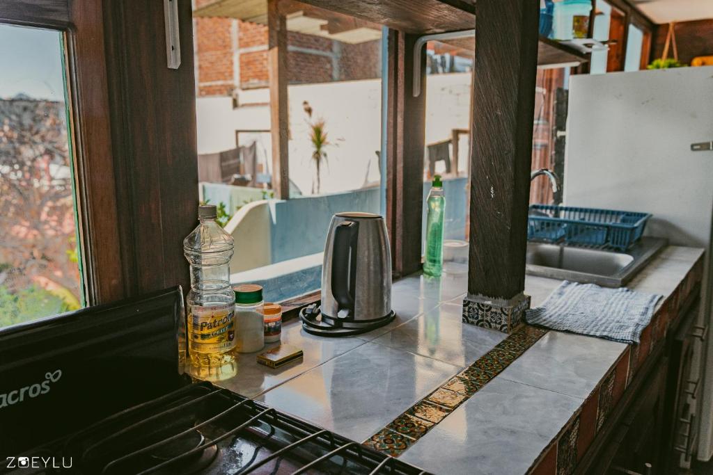 Posezení v ubytování MYKONOS - Adult Hotel