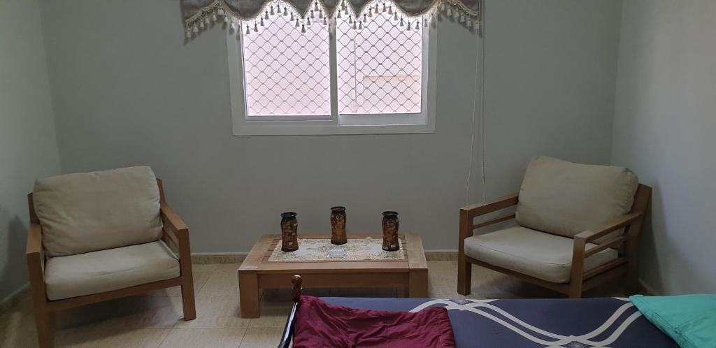 Posezení v ubytování HOUSE IN AL AIN