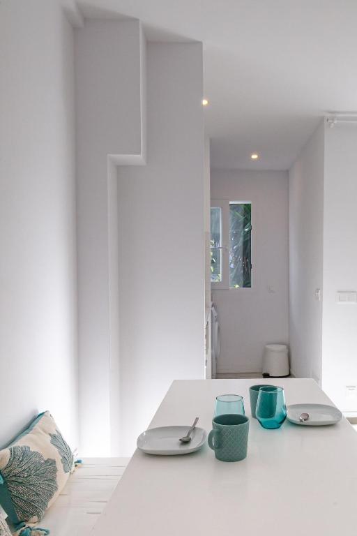 Ein Bett oder Betten in einem Zimmer der Unterkunft Apartment BEACH & RELAX