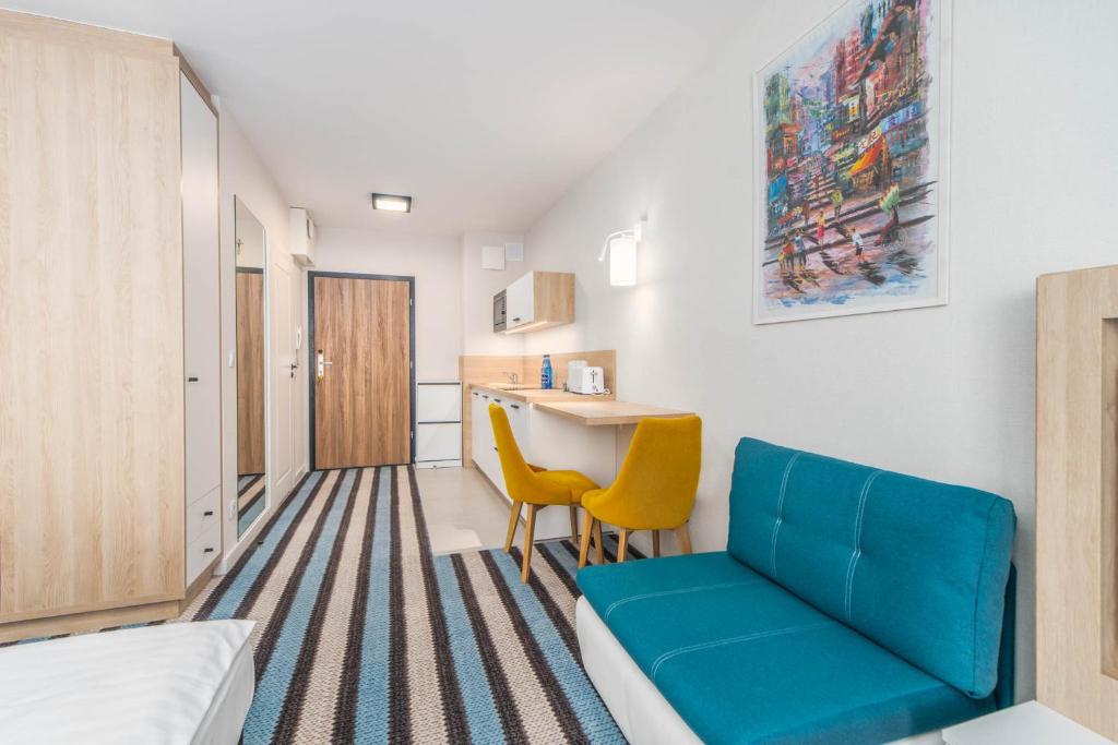 Kuchyňa alebo kuchynka v ubytovaní Perfect Holiday Apartments Bel Mare by Noclegi Renters