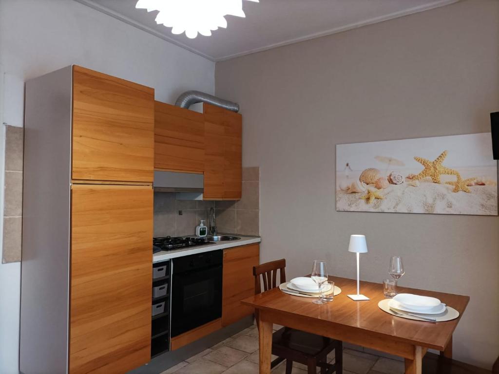 Kuchnia lub aneks kuchenny w obiekcie Holiday sea