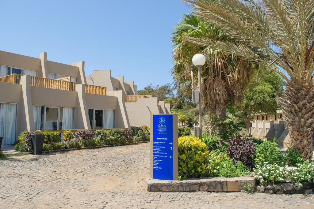 Zahrada ubytování Oasis Praiamar