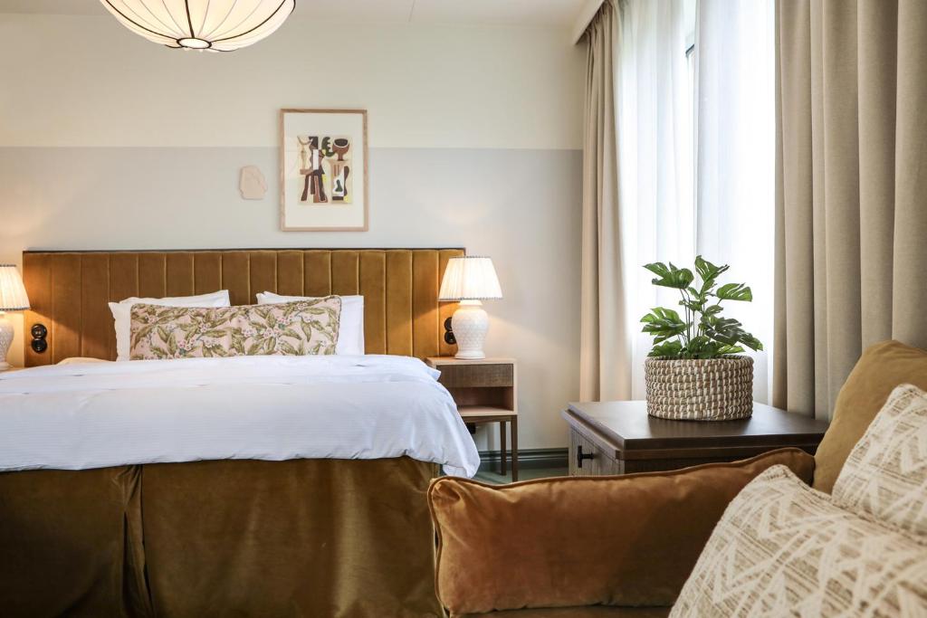 Postel nebo postele na pokoji v ubytování Elite Hotel Mårtenson