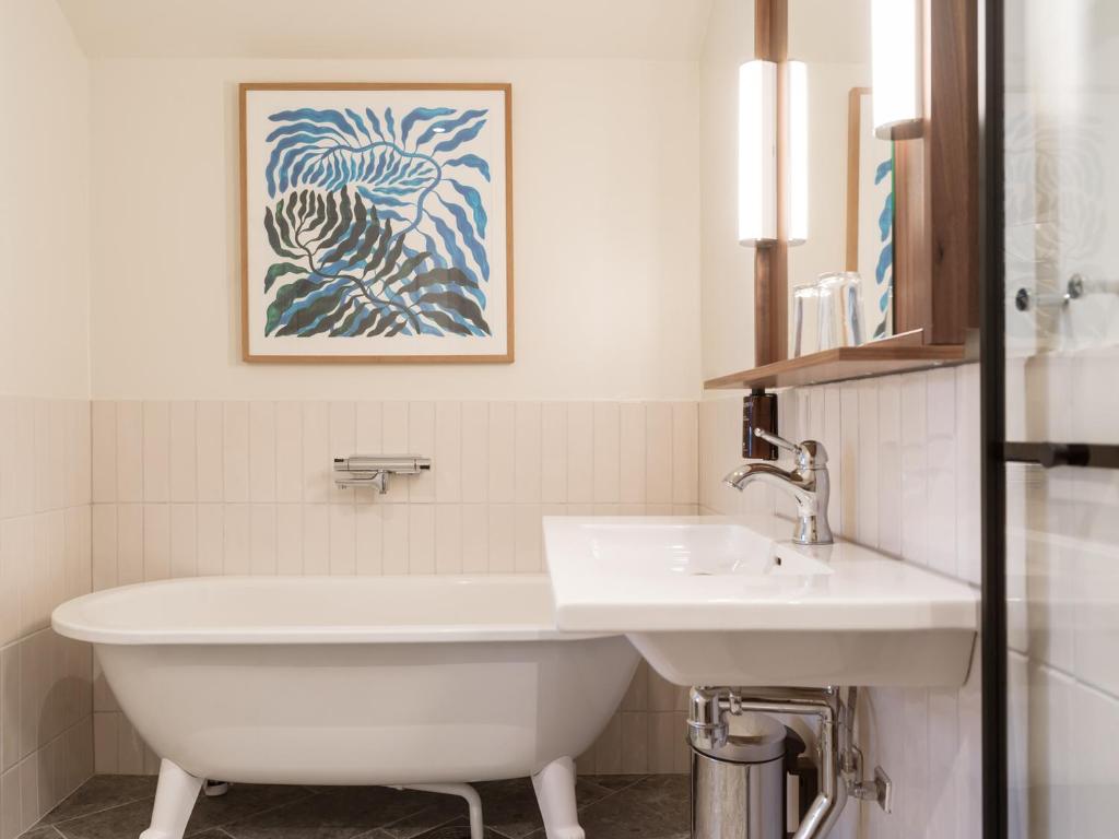 Koupelna v ubytování Elite Hotel Mårtenson