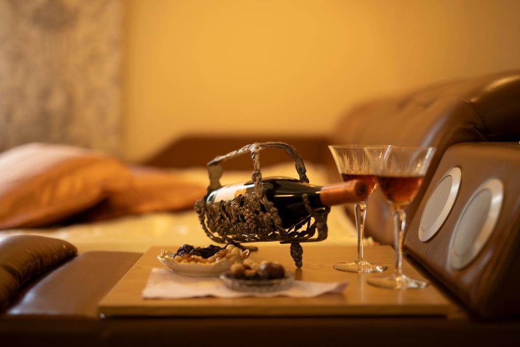 Posezení v ubytování Medουσία Wellness Hotel & Spa