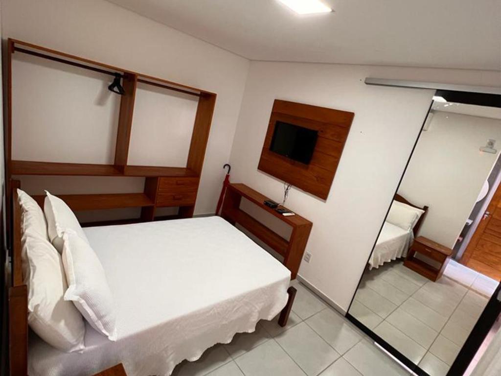 Postel nebo postele na pokoji v ubytování Amarilis Pousada Arraial d'Ajuda