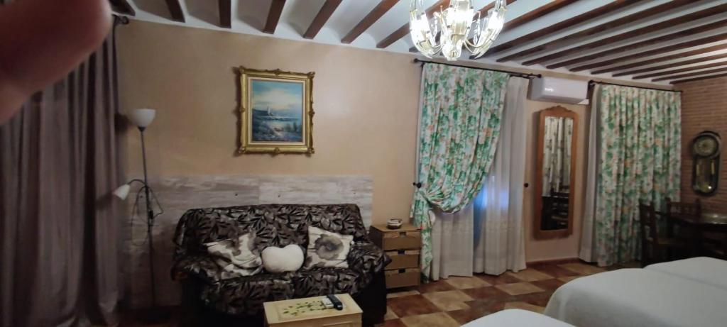 Postel nebo postele na pokoji v ubytování Habitación en Ocaña
