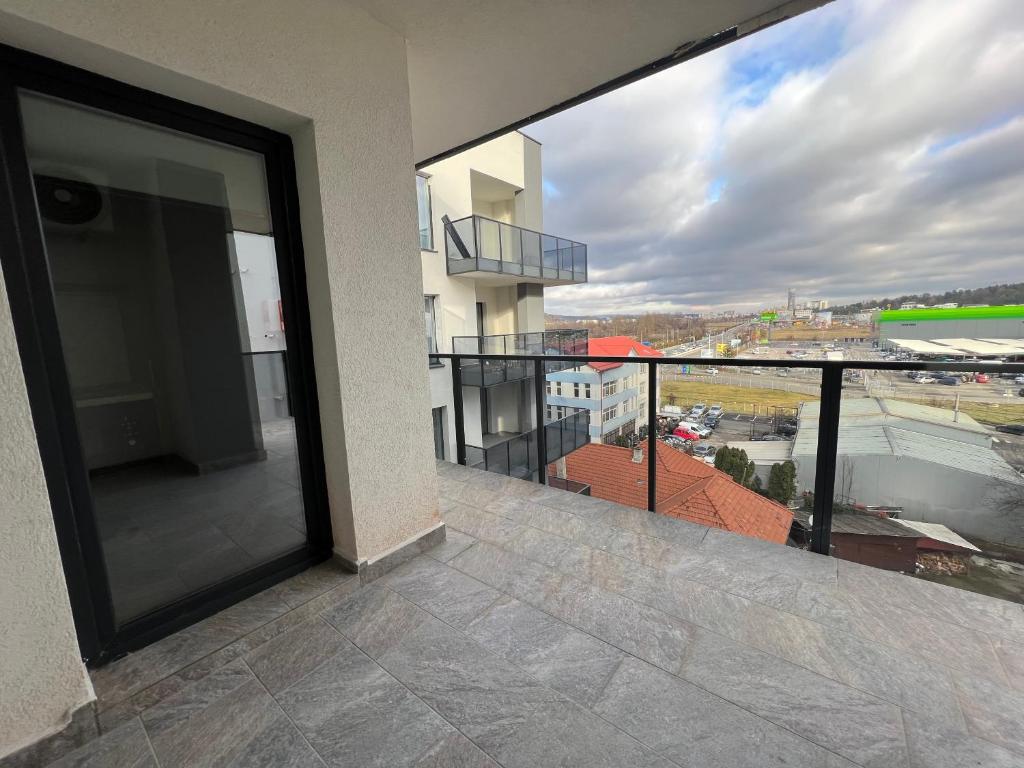 Balkón nebo terasa v ubytování Exit Aparthotel