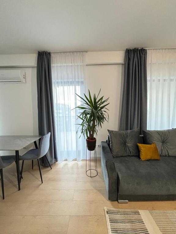 Posezení v ubytování Exit Aparthotel