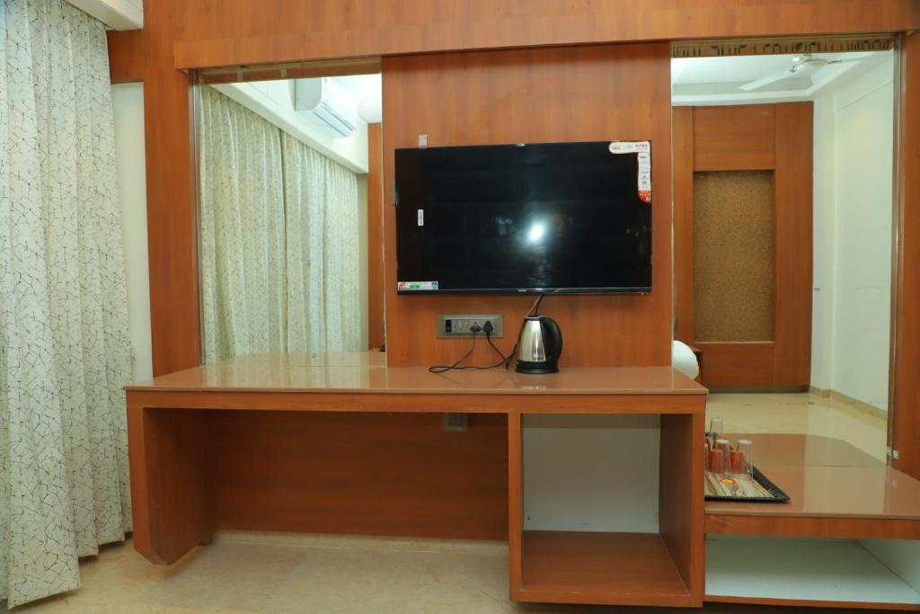TV a/nebo společenská místnost v ubytování Hotel Sai D-lax
