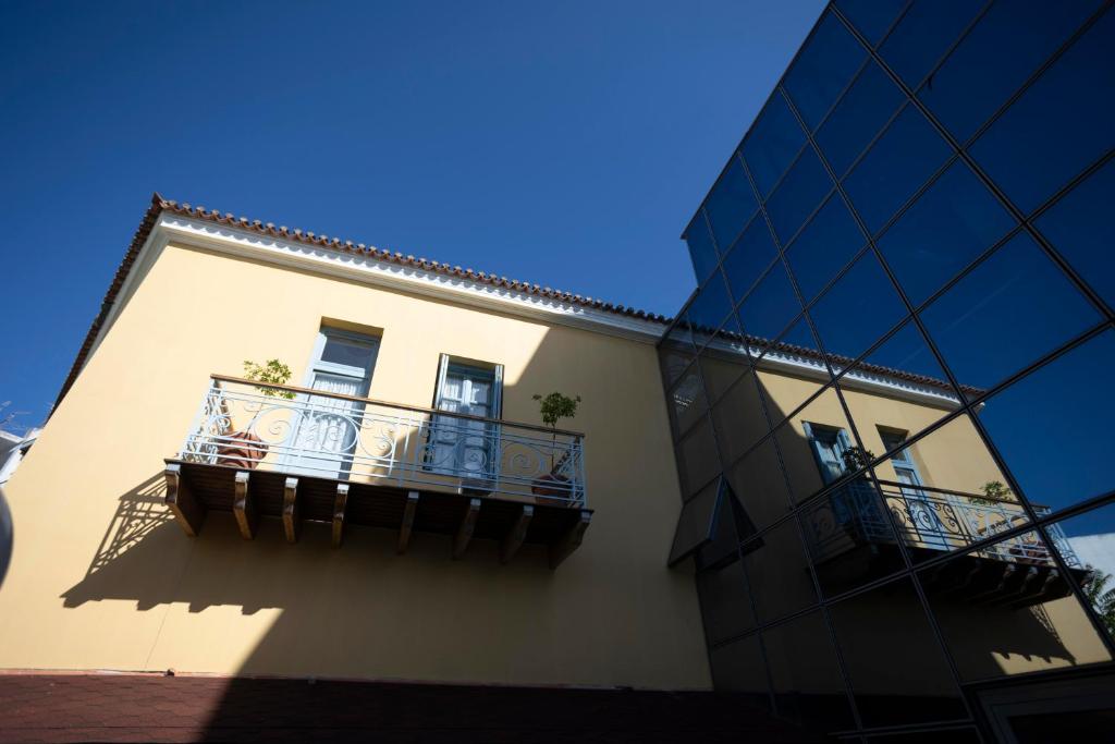 Balkón nebo terasa v ubytování Medουσία Wellness Hotel & Spa
