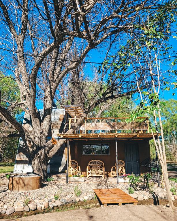 Zahrada ubytování Finca La Saucina Casa de Campo