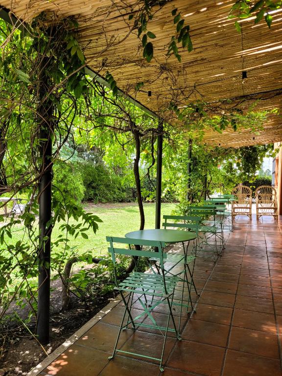 Zahrada ubytování Finca La Saucina Casa de Campo