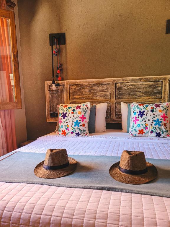 Postel nebo postele na pokoji v ubytování Finca La Saucina Casa de Campo