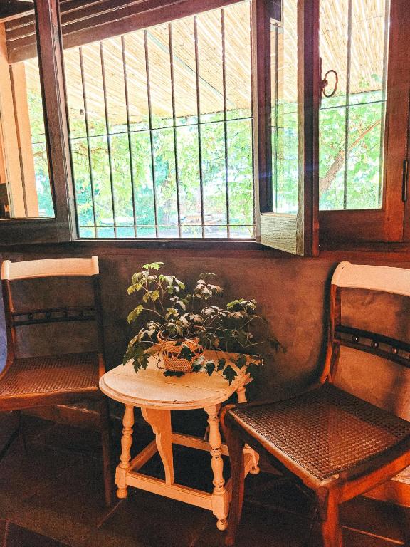 Posezení v ubytování Finca La Saucina Casa de Campo