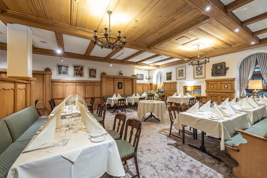 Restaurace v ubytování Central Sporthotel Davos